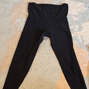 Maternity Black/ Charcoal Leggings